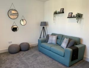 Posezení v ubytování Deeside Snugs Apartments