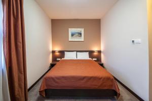 Ένα ή περισσότερα κρεβάτια σε δωμάτιο στο Hotel Terminus