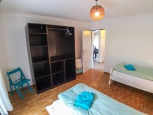 Postel nebo postele na pokoji v ubytování Apartment Simona Fontile 11 by Interhome