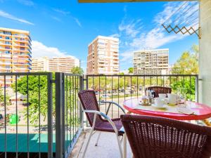 Balkón nebo terasa v ubytování Apartment Oromar-2 by Interhome