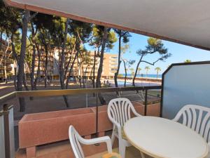 A balcony or terrace at Apartment Els Pins Eduardo-7 by Interhome