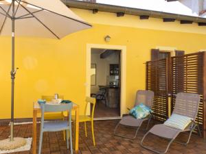 Patio alebo iná vonkajšia časť ubytovania Apartment Canton Balin by Interhome