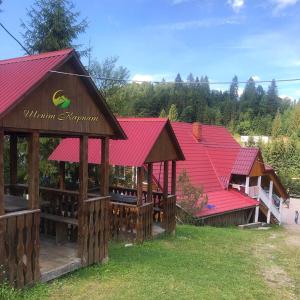 Zahrada ubytování Шепіт Карпат