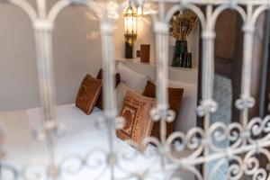 Posezení v ubytování Riad Babouchta & Spa