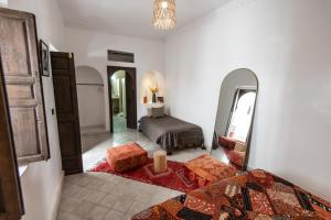 Postel nebo postele na pokoji v ubytování Riad Babouchta & Spa