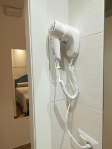 Kylpyhuone majoituspaikassa Hotel Flora