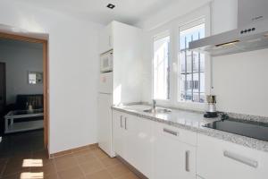 Kuchyň nebo kuchyňský kout v ubytování Apartamentos Ronda Luz