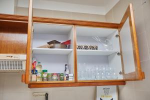 Cuisine ou kitchenette dans l'établissement Superbe vue sur océan