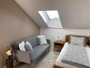 Posteľ alebo postele v izbe v ubytovaní Apartment Husova