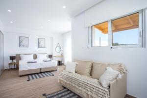 Posezení v ubytování Rhodian Dunes Villas with Private Pool + 37 fotografií