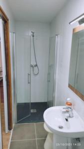 Kúpeľňa v ubytovaní Hostal ARS
