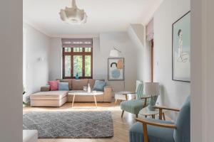 Posedenie v ubytovaní Sanhaus Apartments - FANTAZJA - Apartament z dwoma balkonami - 100 m2