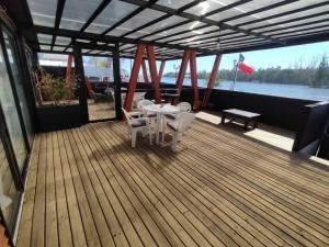 Balkón nebo terasa v ubytování Casa Hotel Trocha Angosta