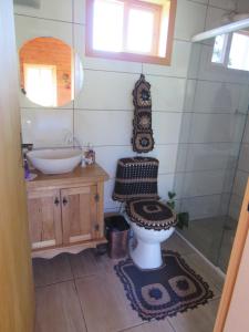 Ένα μπάνιο στο Cabana Leão Baio