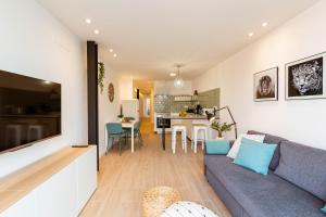 Posedenie v ubytovaní Luxury Penthouse With Jacuzzi La Strada
