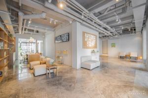 Istumisnurk majutusasutuses 山鄰山林青年文旅 forest 3030 hostel