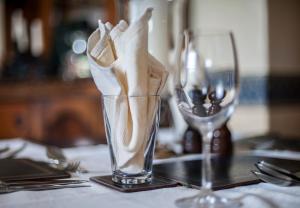 A restaurant or other place to eat at Wood Advent Farm 