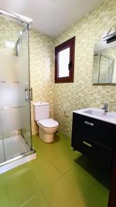Koupelna v ubytování Botánic Suite Malaga