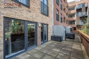 Bygningen som lejligheden ligger i