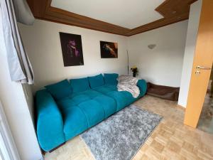 Posezení v ubytování Ferienwohnung Toja