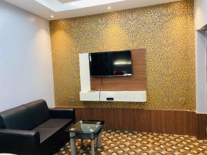 TV a/nebo společenská místnost v ubytování Hotel Nishi