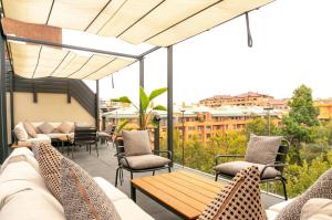 A balcony or terrace at Valencia Luxury - Sea Port II Még 29 kép