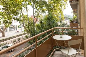 En balkong eller terrasse på flaminia354 - Alloggio Turistico