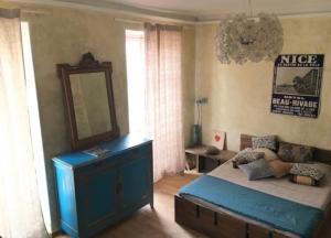 Postel nebo postele na pokoji v ubytování Great and light private room in the heart of Nice