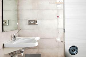 A bathroom at Hotel Prater