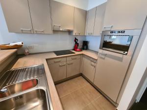 Kuhinja oz. manjša kuhinja v nastanitvi Oostduinkerke Apartments