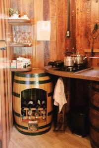 Phòng tắm tại Pousada Botte di Vino