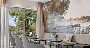 Posezení v ubytování Hotel Seeblick