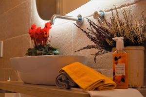 Koupelna v ubytování Alchimia Luxury Suites + 23 fotografií