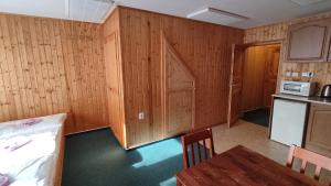 Kuchyň nebo kuchyňský kout v ubytování Penzion apartmány Aninka