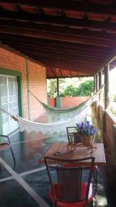 A patio or other outdoor area at Eco Pousada Sinimbu