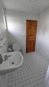 Koupelna v ubytování Penzion apartmány Aninka