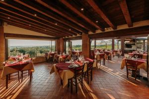 Restaurace v ubytování Borgo Villa a Sesta