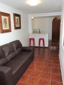 אזור ישיבה ב-Hotel Casa Tequis San Luis Potosi