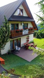Taman di luar Apartament Góry i Doliny