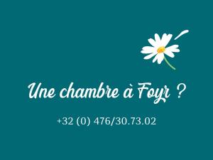 Foto dalla galleria di Une Chambre à Foyr ? a Jalhay