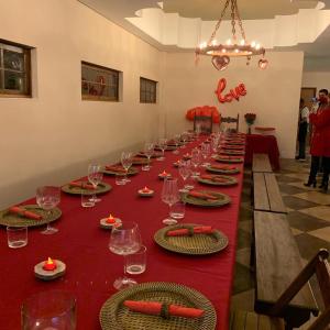 Restaurace v ubytování Hotel Fazenda Castelo Santa Clara