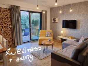 Posedenie v ubytovaní APARTAMENT8 Wellness Sauna View 5os