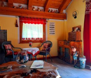 Posezení v ubytování La locanda del Mulino