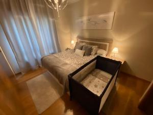 Posteľ alebo postele v izbe v ubytovaní Apartamento Centro Ciudad Pontevedra