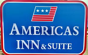 Certifikát, hodnocení, plakát nebo jiný dokument vystavený v ubytování Americas Inn & Suite