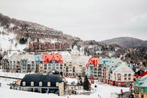 Le Champetre Tremblant 2bdrs Condo W Fireplace iarna