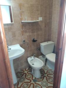 Koupelna v ubytování HOSTAL RESIDENCIA PRESIDENTE