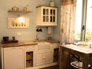 Köök või kööginurk majutusasutuses Casine Calasole