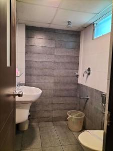 Vonios kambarys apgyvendinimo įstaigoje SAAS Residency