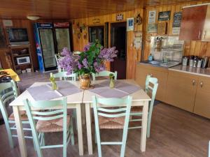 Kuchyň nebo kuchyňský kout v ubytování pensiunea Gabriela